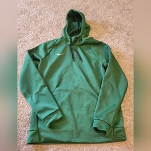 Mens Nike Therma Hoodie Green Size Medium Used
